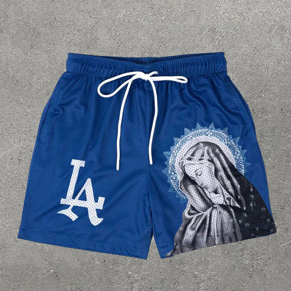 LA SHORTS BLUE