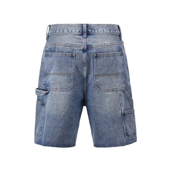 BLUE DENIM SHORTS