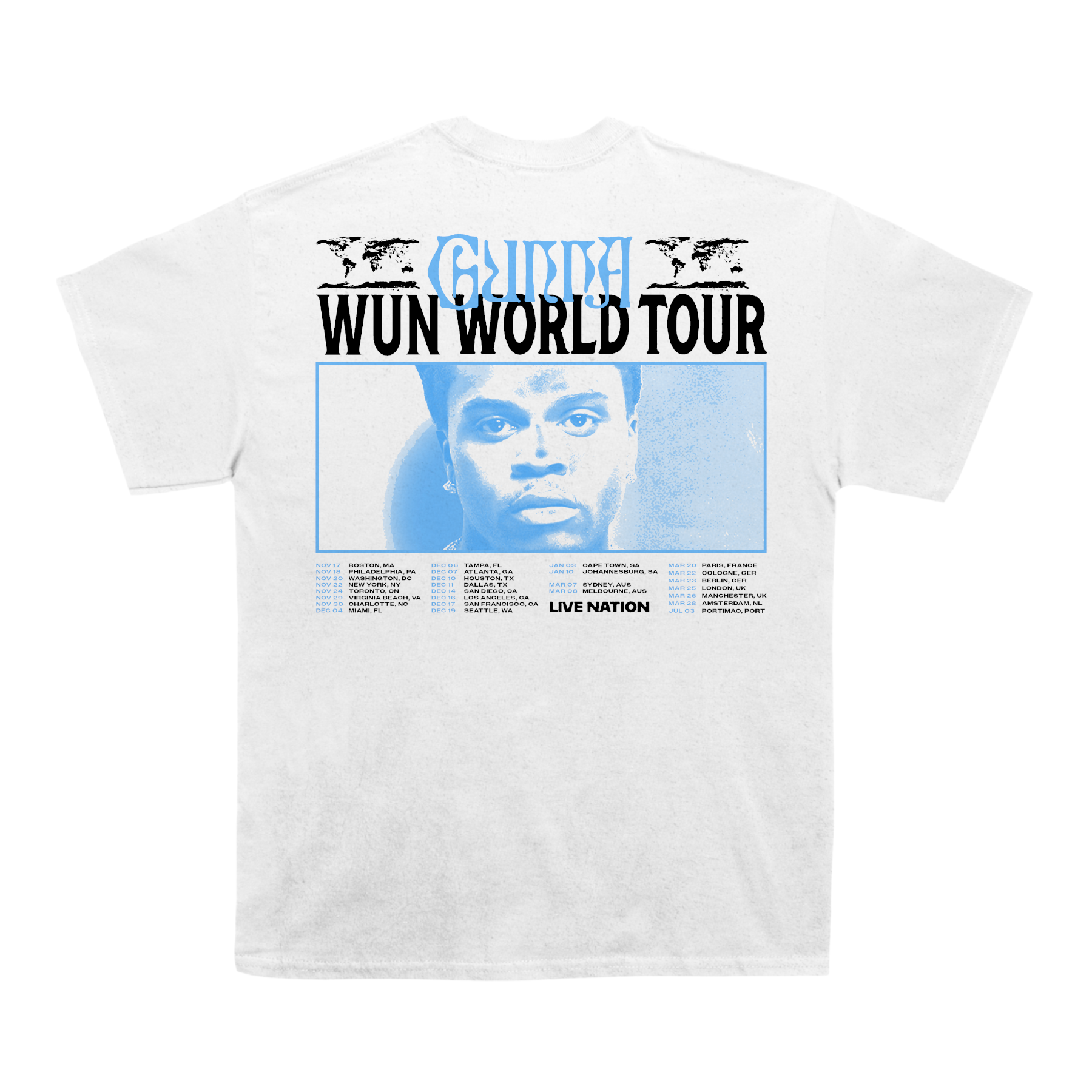 WUNNA TOUR TSHIRT