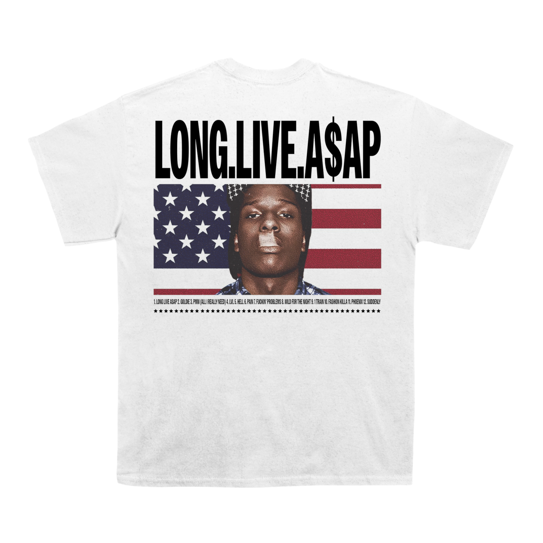 ROCKY FLAG TEE